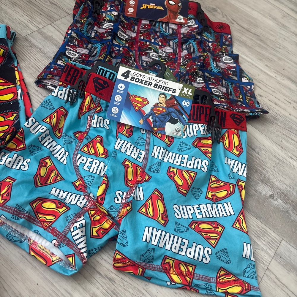 Boys' Superman Boxer Brief Underwear
